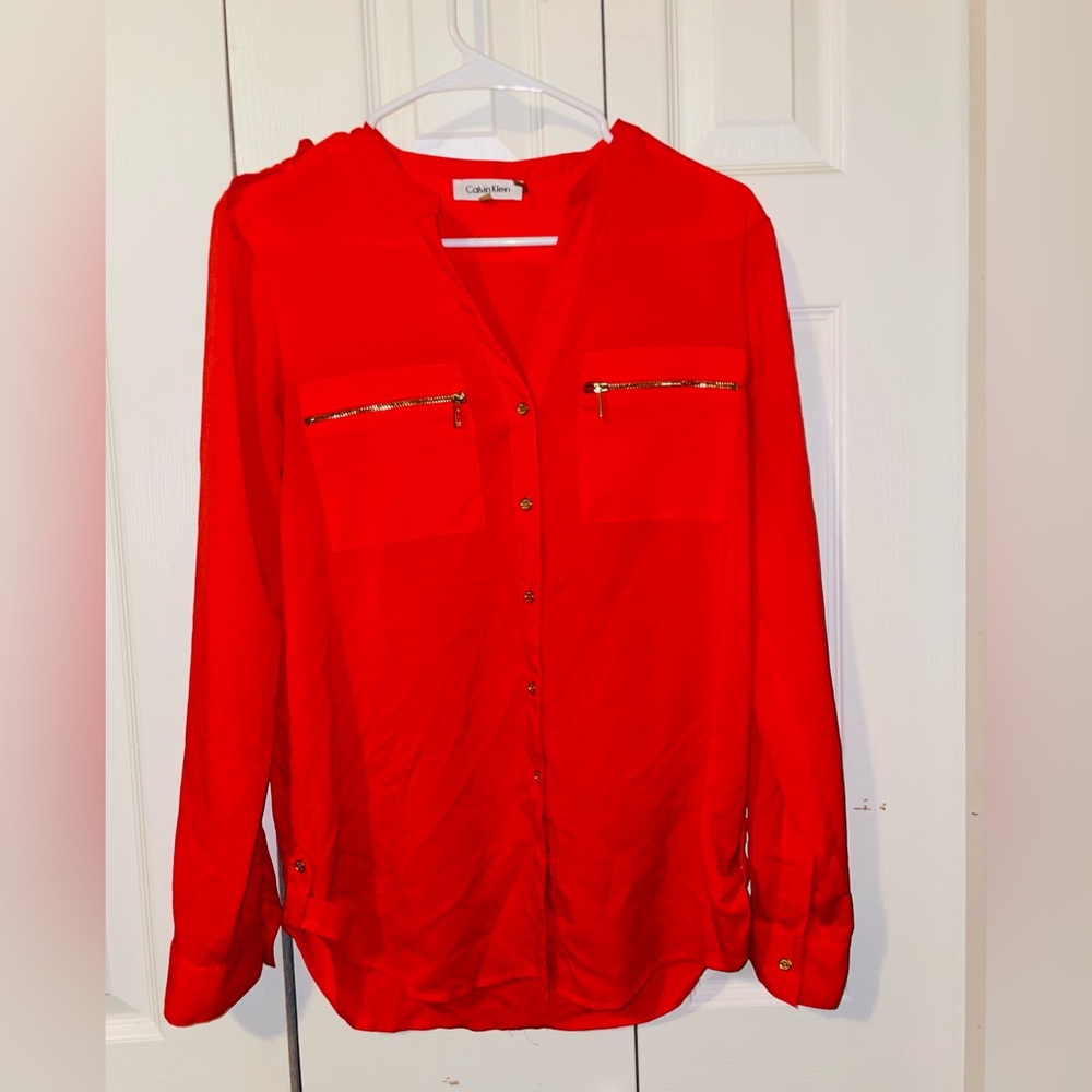 Women’s Calvin Klein Size Medium Top